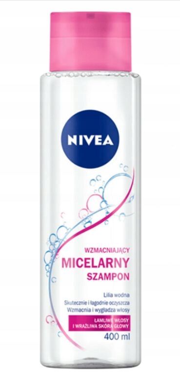 NIVEA WZMACNIAJĄCY MICELARNY SZAMPON 400ML