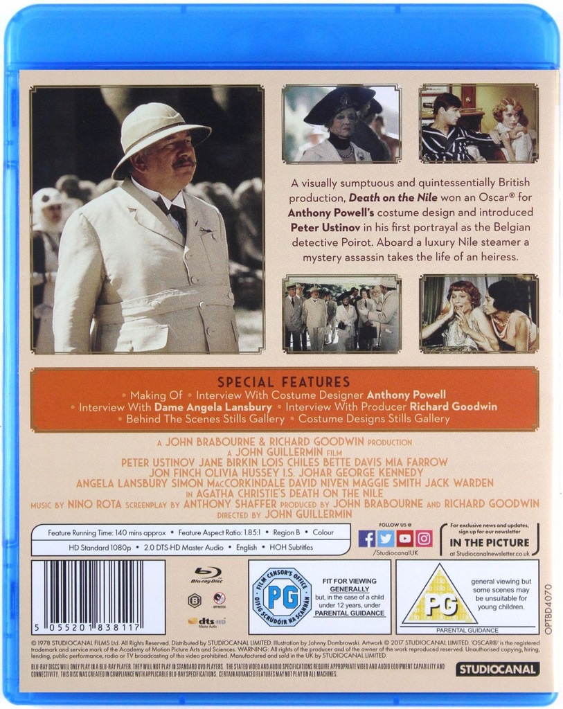 Купить Смерть на Ниле [Blu-ray]: отзывы, фото и характеристики на Aredi ...