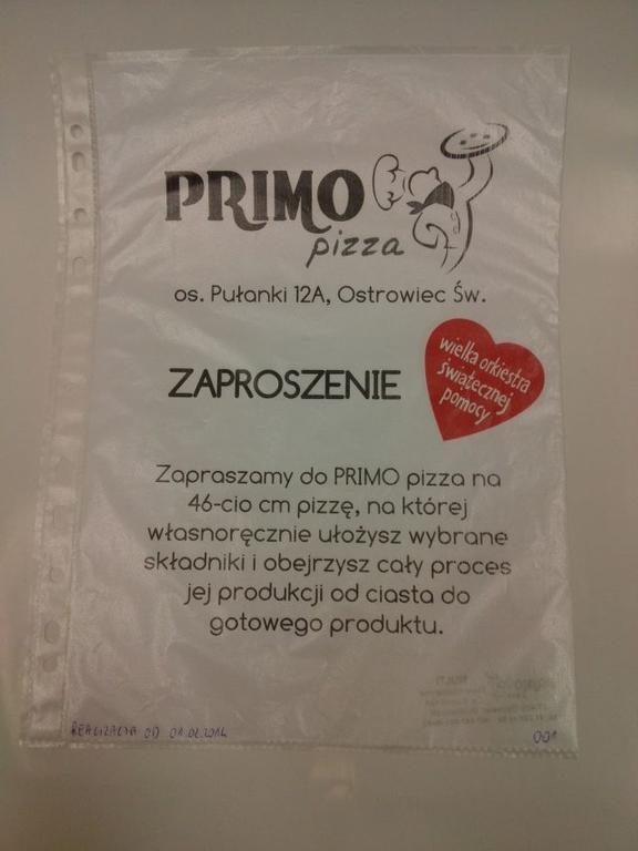 Kupon na Pizzę 46 cm w Primo Pizza #3
