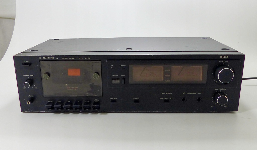 Magnetofon kasetowy Unitra ZRK M9108 | PRL