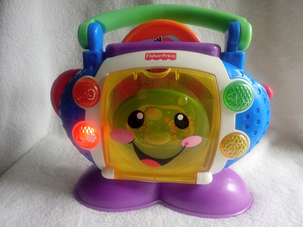 Zabawka radio odtwarzacz płyt Fisher Price