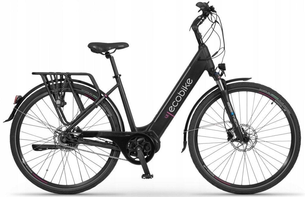 Rower elektryczny Ecobike LX 19" czarny 11,6 ah