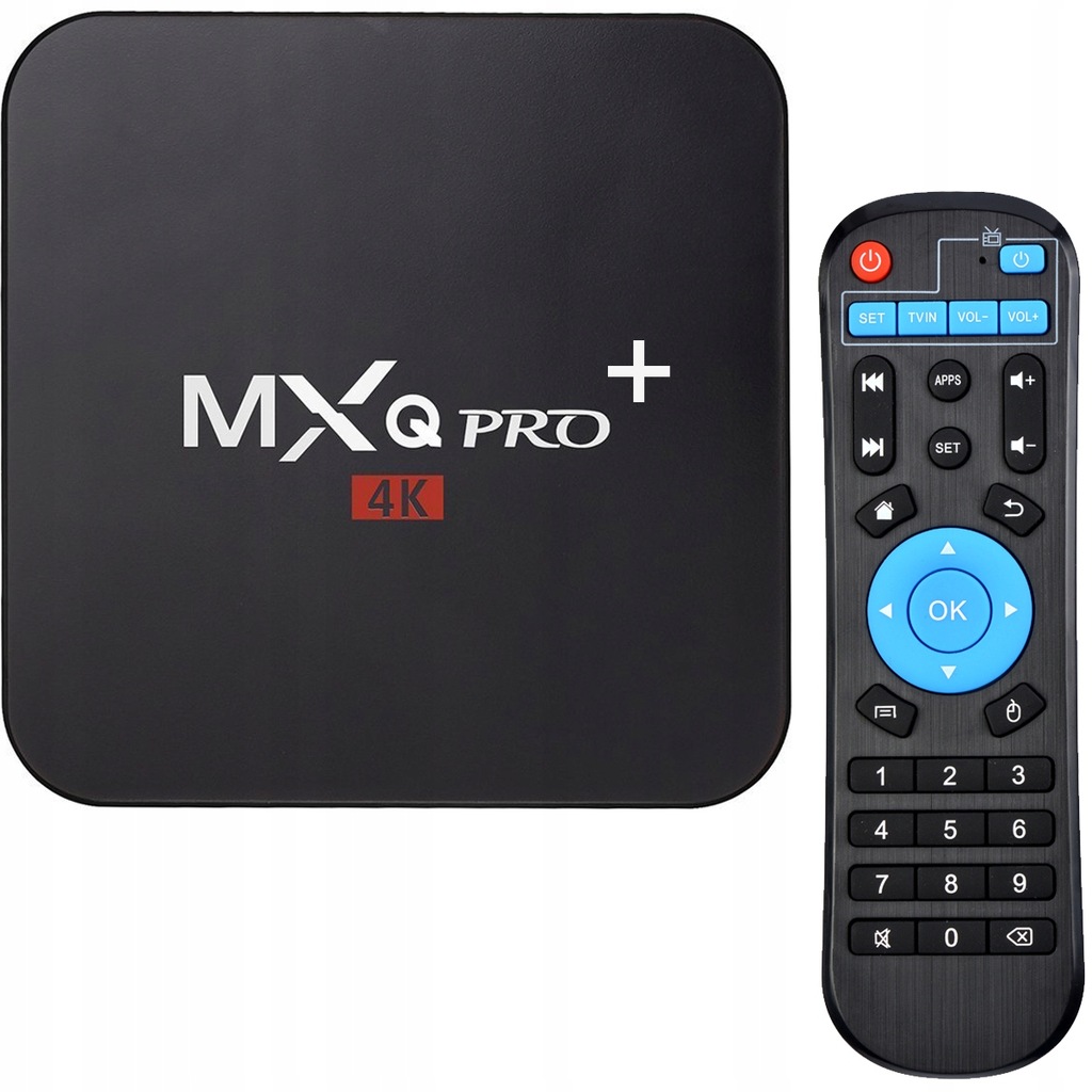 Odtwarzacz multimedialny TV BOX MXQ PRO+ 1/8 WiFi