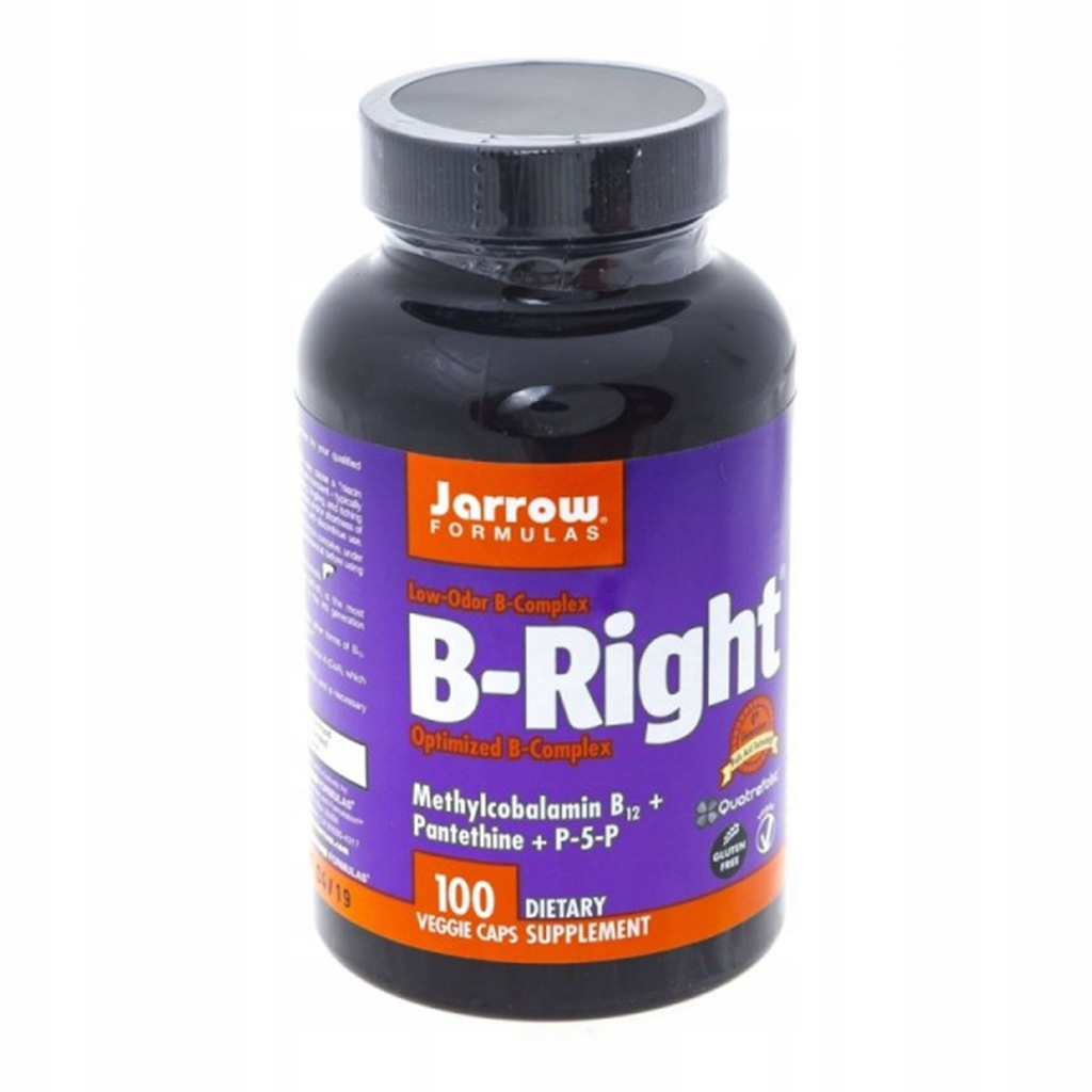 JARROW BRIGHT 100kap B COMPLEX METYLOKOBALAMINA 7561738876