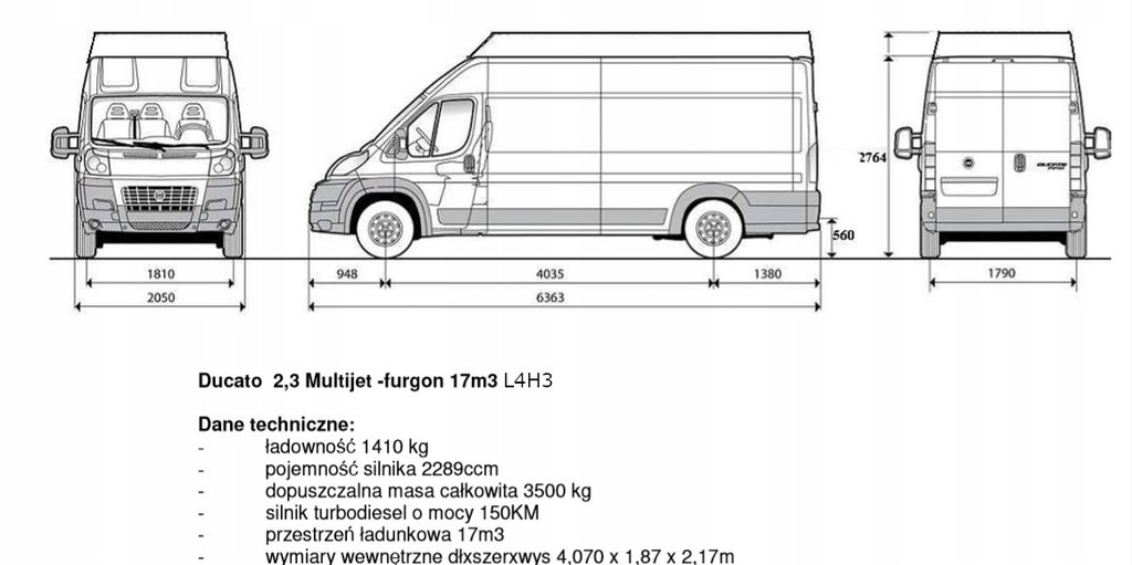 Fiat Ducato Zbiornik Paliwa 120 L !! Radio VP1 Blu