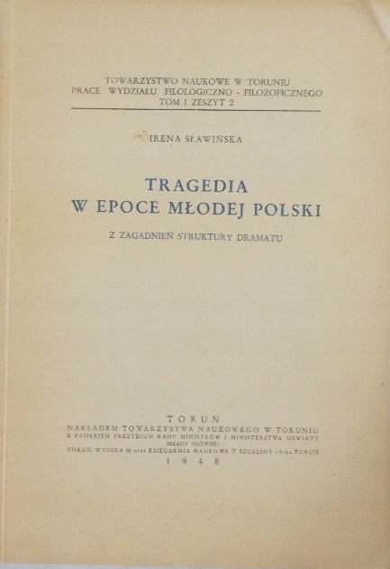 Tragedia w Epoce Młodej Polski 1948 r.