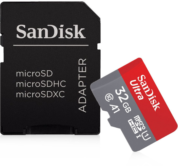SANDISK MICRO SDHC 32GB ULTRA UHS-I 120MB/s ADAPT