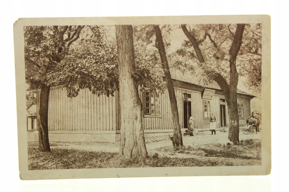 Warszawa [Powiśle] Solec Szpital pocztówka 1918