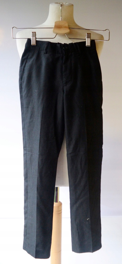 Spodnie Czarne Wizytowe Cubus 134 cm 9 Garnitur