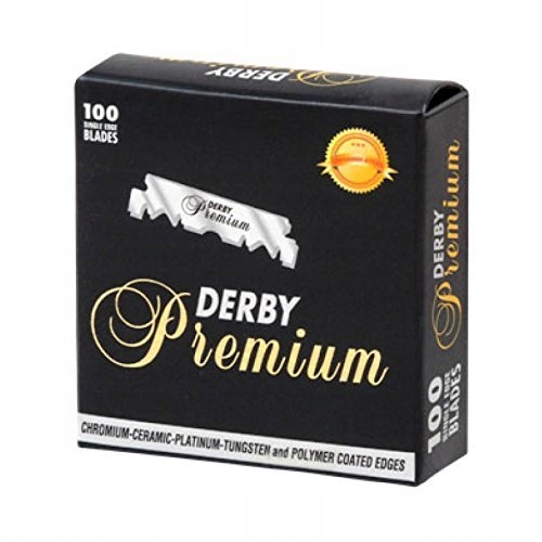 Żyletki derby Premium Demi100 sztuk połówki