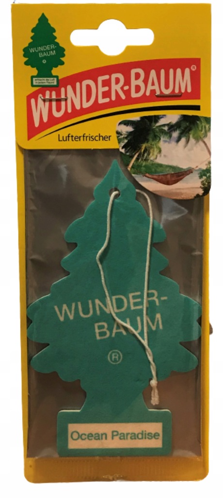 zapach choinka Wunder Baum OCEAN PARADISE