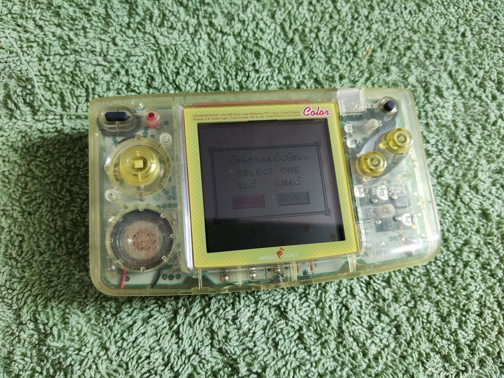 Konsola Neo Geo Pocket Color