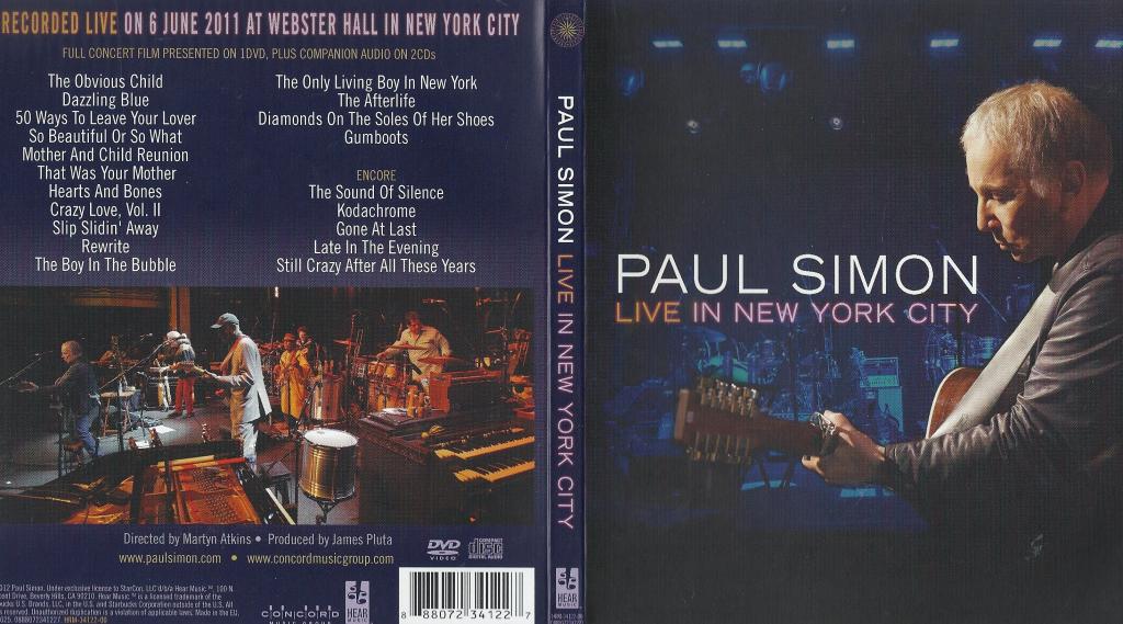 【廃盤】 PAUL SIMON LIVE IN NEW YORK CITY Amazon.com: Live in New York City : Paul Simon, Paul Simon