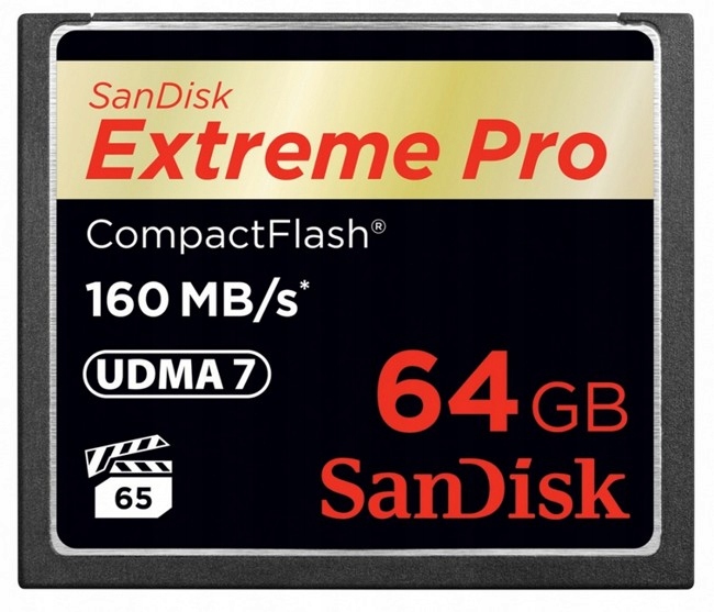Karta pamięci SanDisk Extreme Pro CF 64GB
