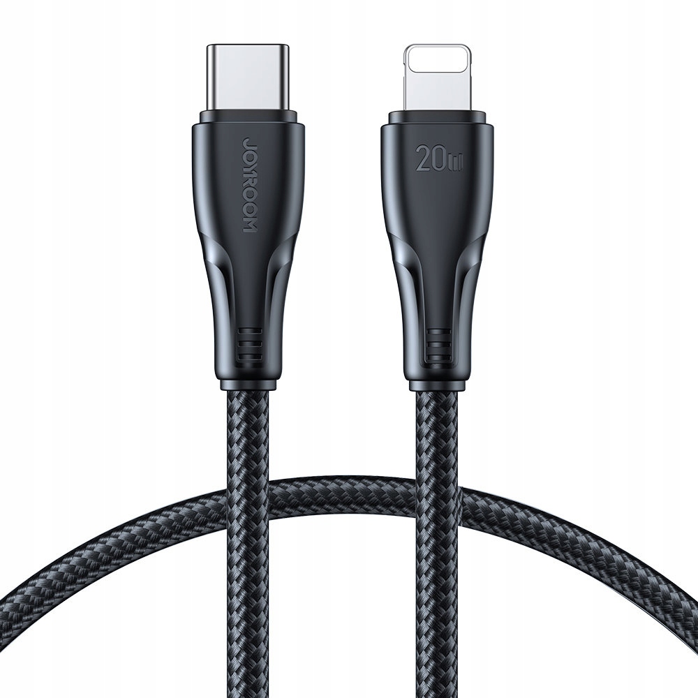 Kabel Joyroom Surpass Series USB-C/Lightning 20W 1,2 m czarny