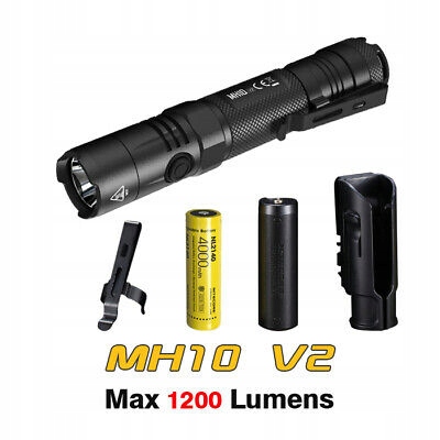 NITECORE MH10 V2 XP-L2 V6 1200 LUMEN 4000MAH NOWA