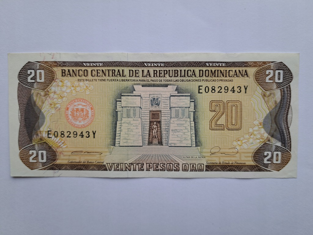 DOMINIKANA - 20 PESOS 1990