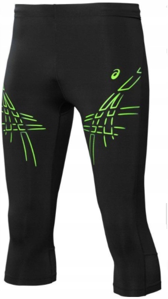 ASICS STRIPE KNEE LEGGINSY 3/4 r XL