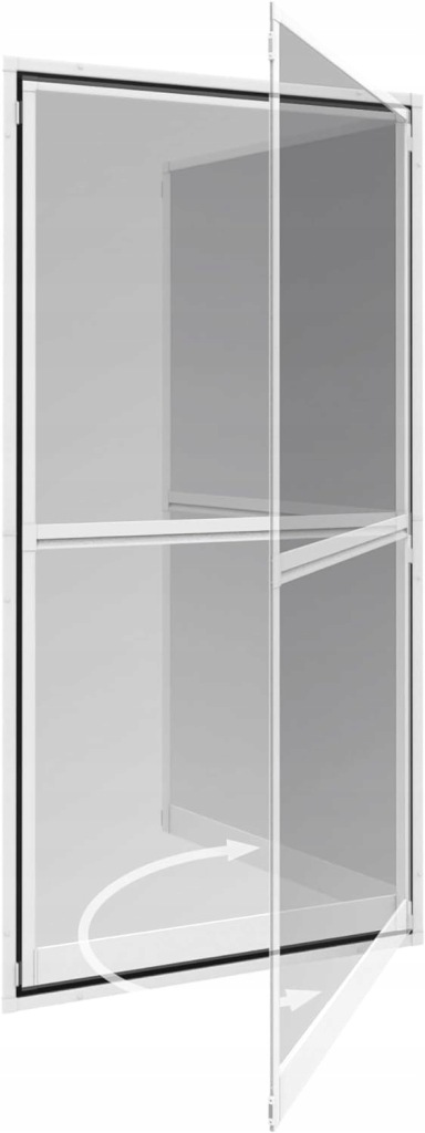 AU248 WINDHAGER MOSKITIERA DO DRZWI BIAŁA 210X100