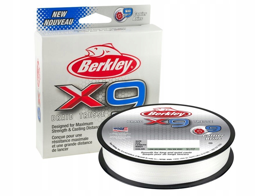 BERKLEY X9 CRYSTAL 270M 0.40MM 45,6KG