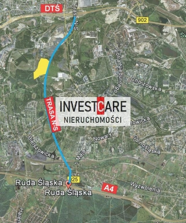 Działka, Ruda Śląska, Ruda, 2948 m²