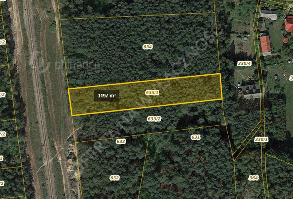 Działka, Kobylin, Goworowo (gm.), 3197 m²