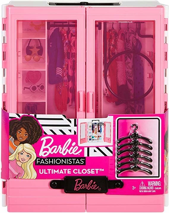 BARBIE FASHIONISTAS SZAFA NA UBRANIA GBK11 MATTEL