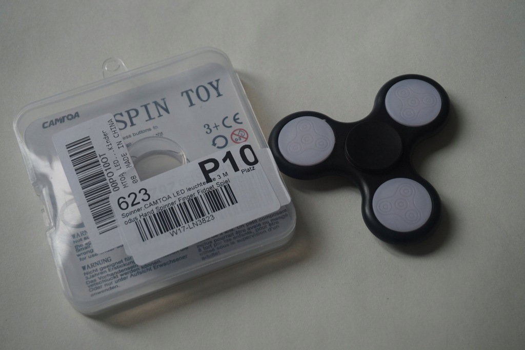 CAMTOA spinner LED !opis!