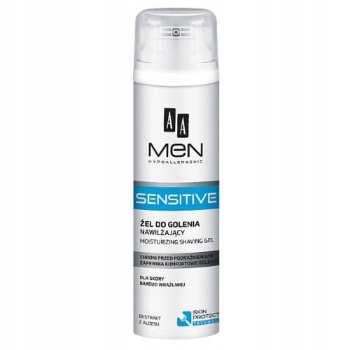 AA Men SENSITIVE żel do golenia 200 ml.