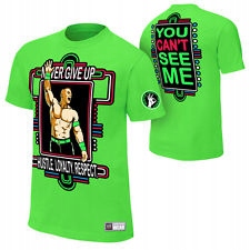 JOHN CENA KOSZULKA WWE NEON ROZMIAR XS