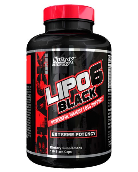 NUTREX LIPO 6 BLACK 120kaps. USA MEGA SPALACZ!!!