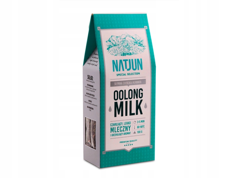 HERBATA OOLONG MILK ANXI W PROWINCJI FUJIAN 100G