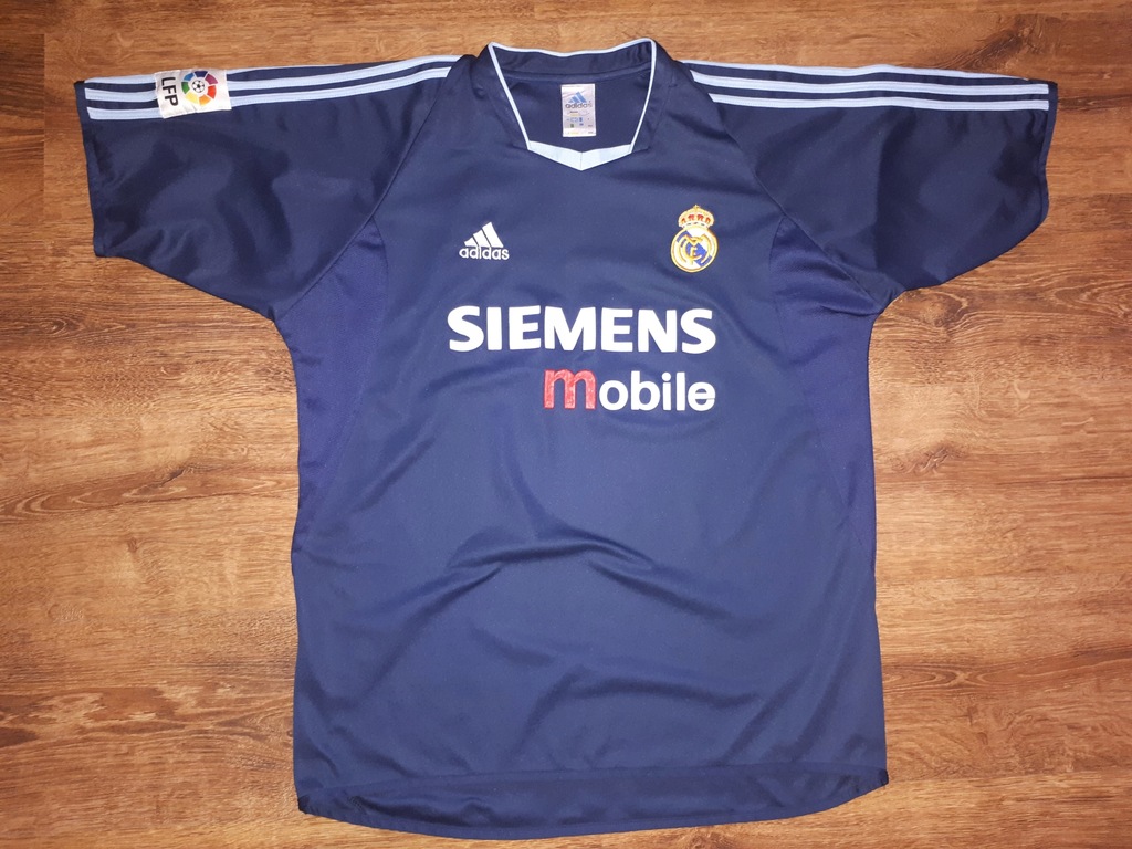 Real Madrid adidas シャツ SIEMENS mobile Vintage 2002 Adidas Siemens Mobile Real Madrid Reversible