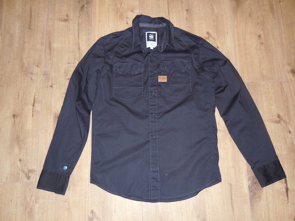 G-STAR RAW czarna koszula r .S/M BDB jak NOWA