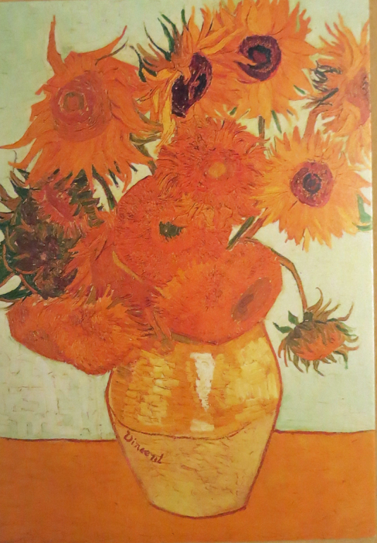 Van Gogh SŁONECZNIKI - pocztówka