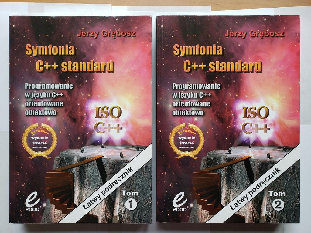 Symfonia C++ Standard Tom 1 i 2 Jerzy Grębosz