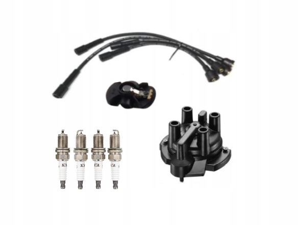 Komplet zapłonu NISSAN silnik K21 + Świece