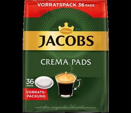 JACOBS CREMA KAWA W SASZETKACH 36szt NIEMCY