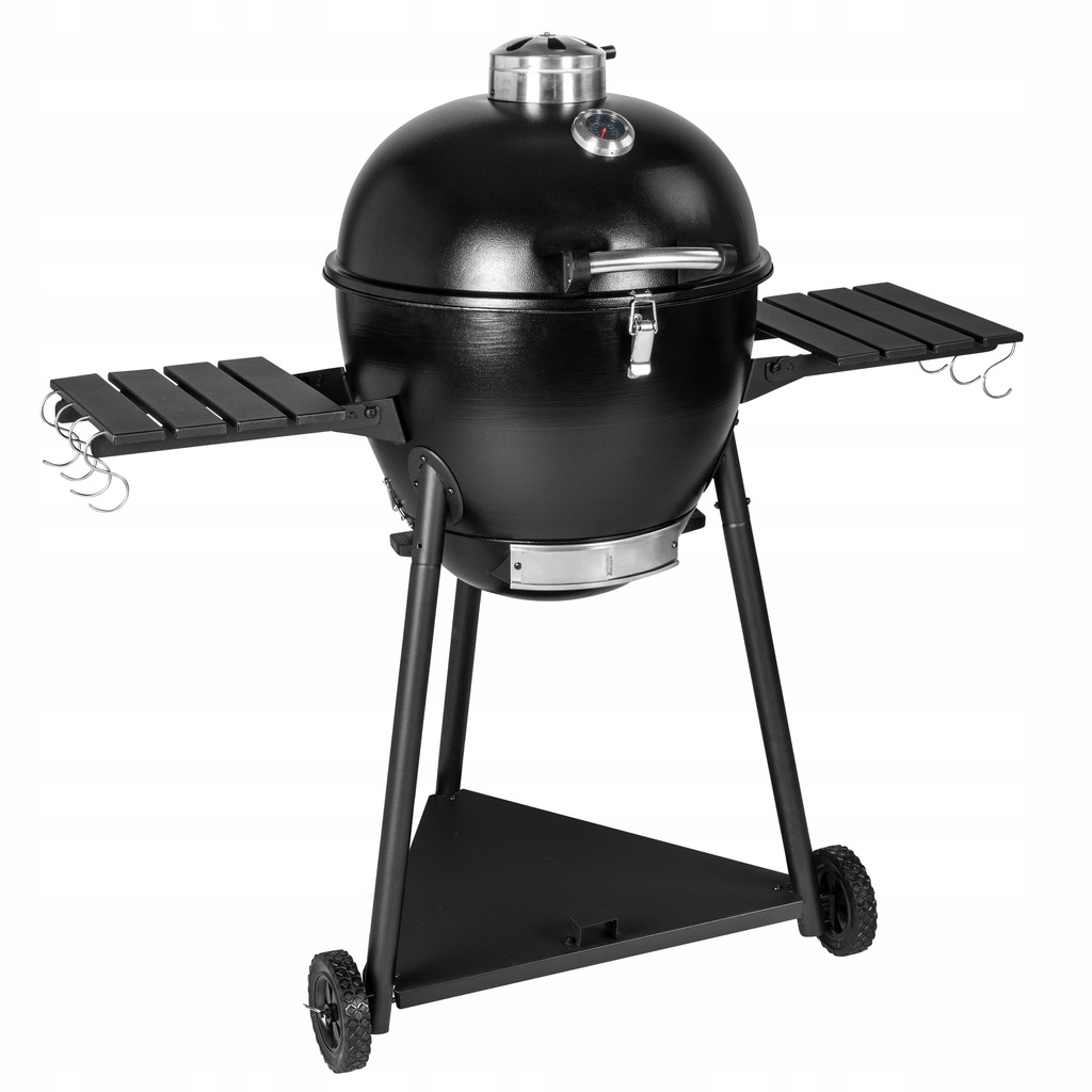 Grill Metal Kamado, grill węglowy, do pośredniego grillowania lub wędzenia