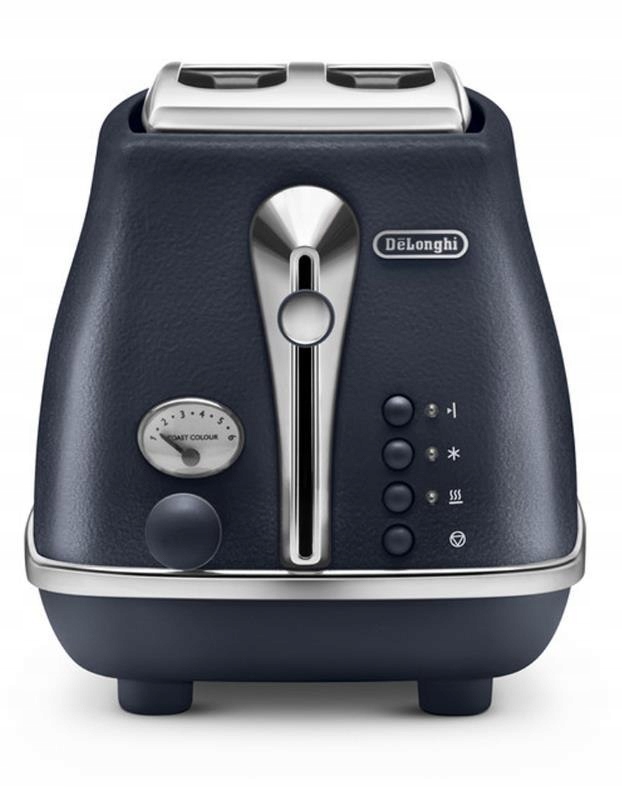 Toster DeLonghi CTOE 2103.BL (900W; kolor niebiesk