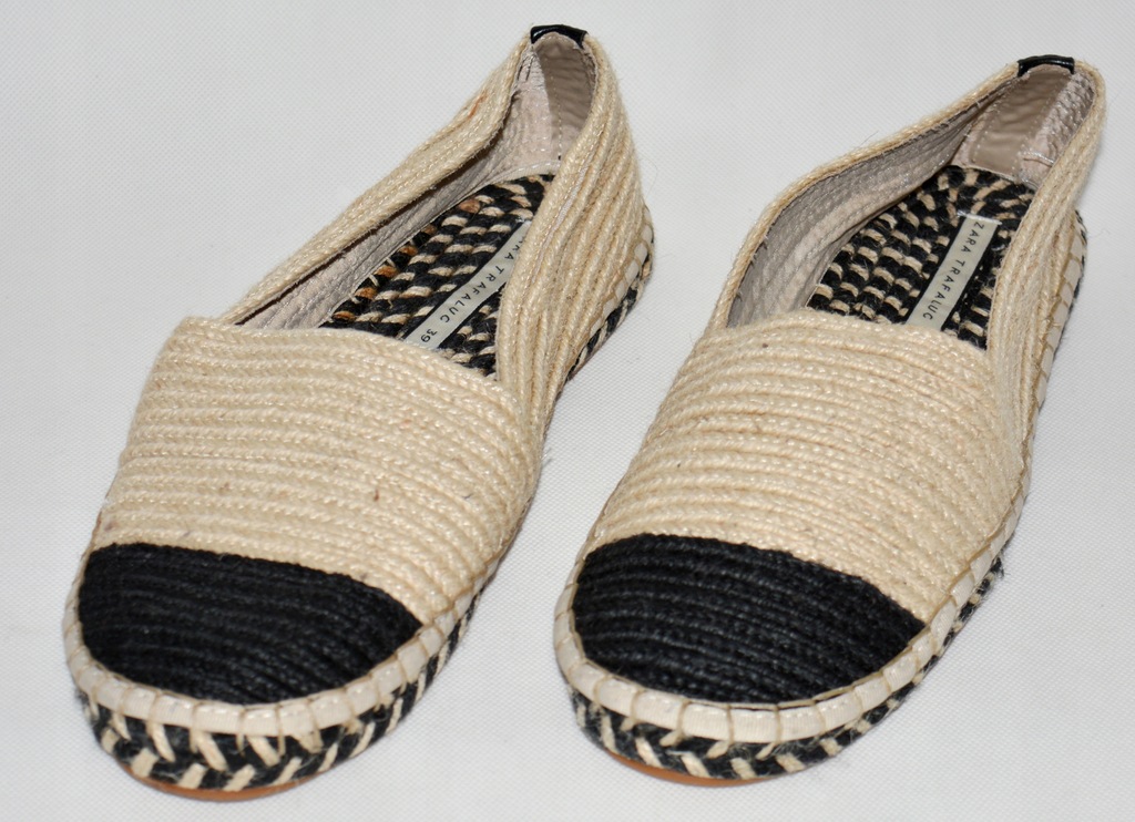 NOWE BUTY ZARA LATO Espadryle r. 39