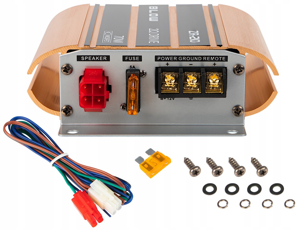 Купить Двухканальный автомобильный усилитель BLOW на МОП-транзисторах мощностью 70 Вт.: отзывы, фото, характеристики в интерне-магазине Aredi.ru