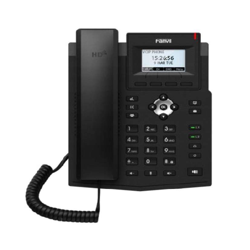 Fanvil X3S Lite | Telefon VoIP | IPV6, HD Audio, RJ45 100Mb/s, wyświetlacz