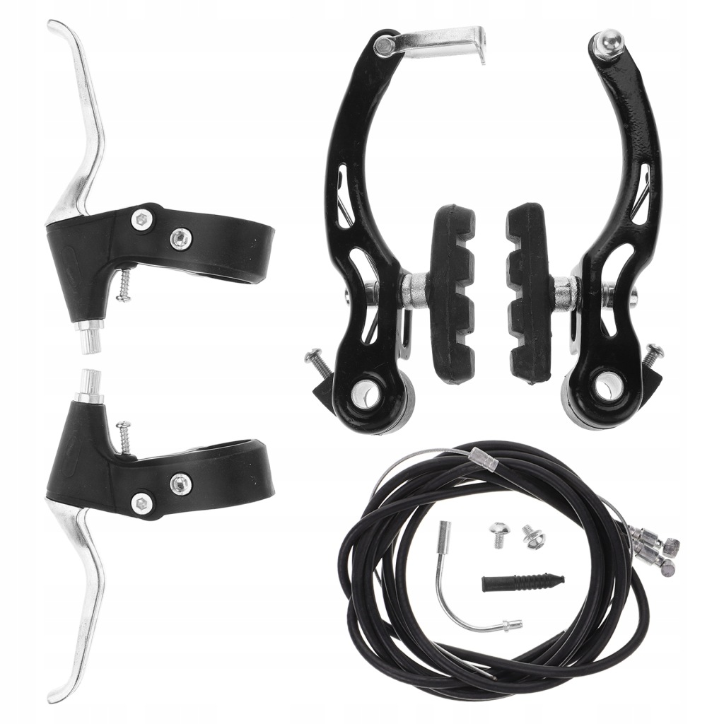 ZESTAW DŹWIGNI HAMULCA DO ROWERÓW GÓRSKICH TYPU V HAMULCE PRZÓD I TYŁ