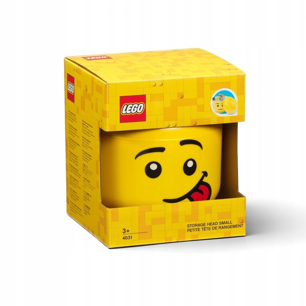 LEGO POJEMNIK MAŁA GŁOWA GŁUPTAS ROZMIAR S