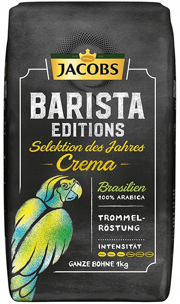 Kawa ziarnista Jacobs Barista Crema Brasilien 1000 g