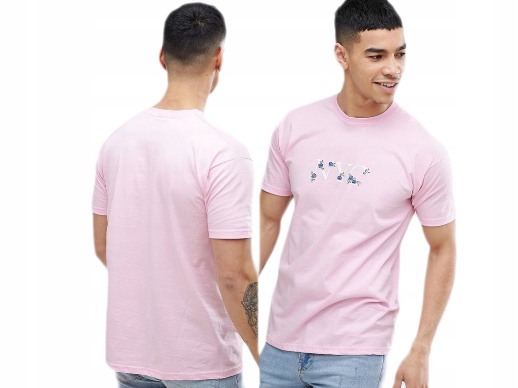 River Island Różowy T-shirt S