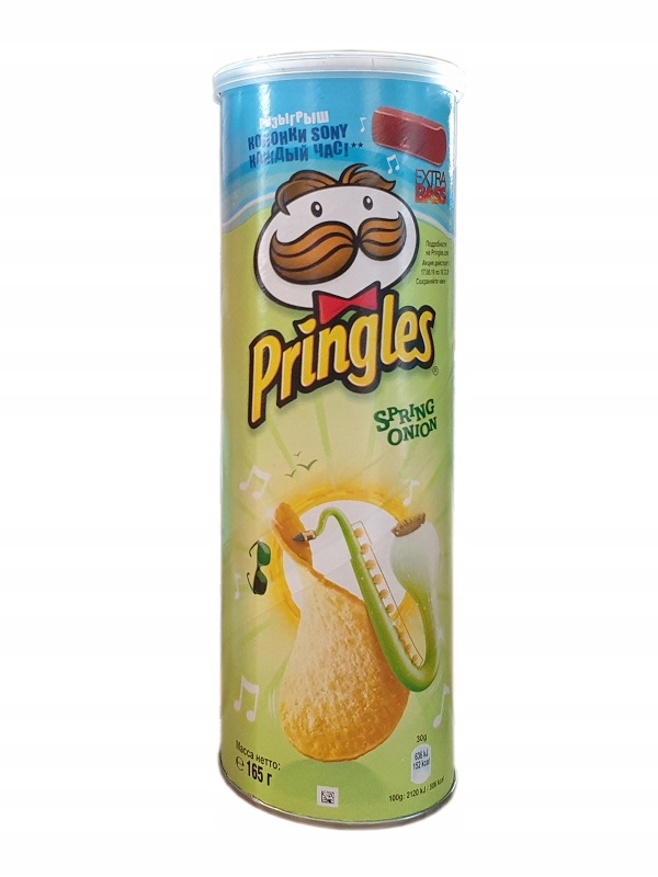 Chipsy PRINGLES Spring Onion cebulka 165 g