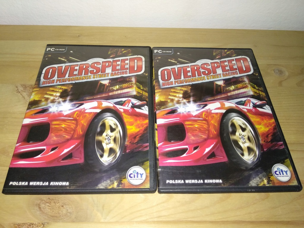 OVERSPEED HIGH PERFORMANCE STREET RACING 2 SZTUKI