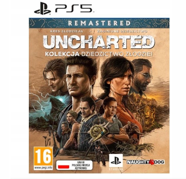 Gra PlayStation 5 Uncharted Kolekcja Dziedzictwo